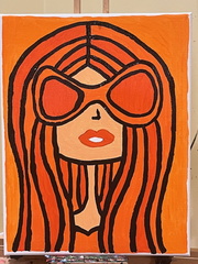 Orange Sunglasses