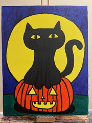 Friendly Black Cat