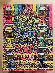 Six Little Gingerbread Girls