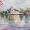Jefferson Memorial at Cherry Blossom Time